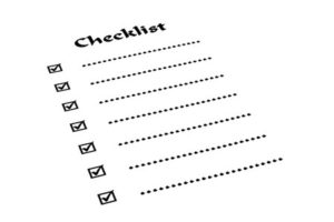 Have a checklist for doctor’s appointments 