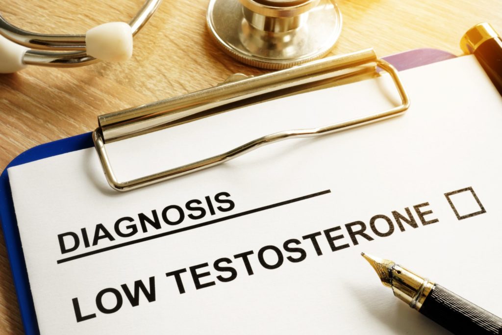 a clinical form to diagnose Low Testosterone levels